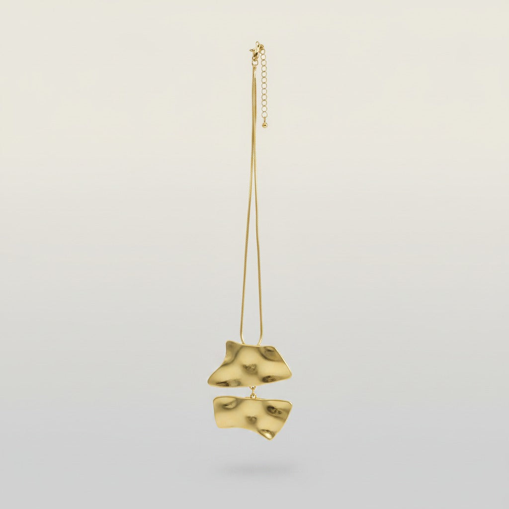 Chic Abstract Double Pendant Necklace – jewelry (view 1)