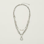 Multi-Strand Layered Pearl Pendant Necklace – jewelry (view 1)