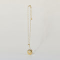 Irregular Gold Pearl Pendant Necklace – jewelry (view 1)