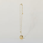 Irregular Gold Pearl Pendant Necklace – jewelry (view 1)