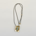 Chic Adjustable Pendant Necklace with Stone – jewelry (view 1)