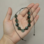 Natural Coconut Shell Beaded Necklace – jewelry (view 3)