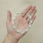 Lace Cowrie Shell Choker Necklace – jewelry (view 3)