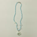 Beaded Necklace with Shell and Starfish Charms – jewelry (view 1)