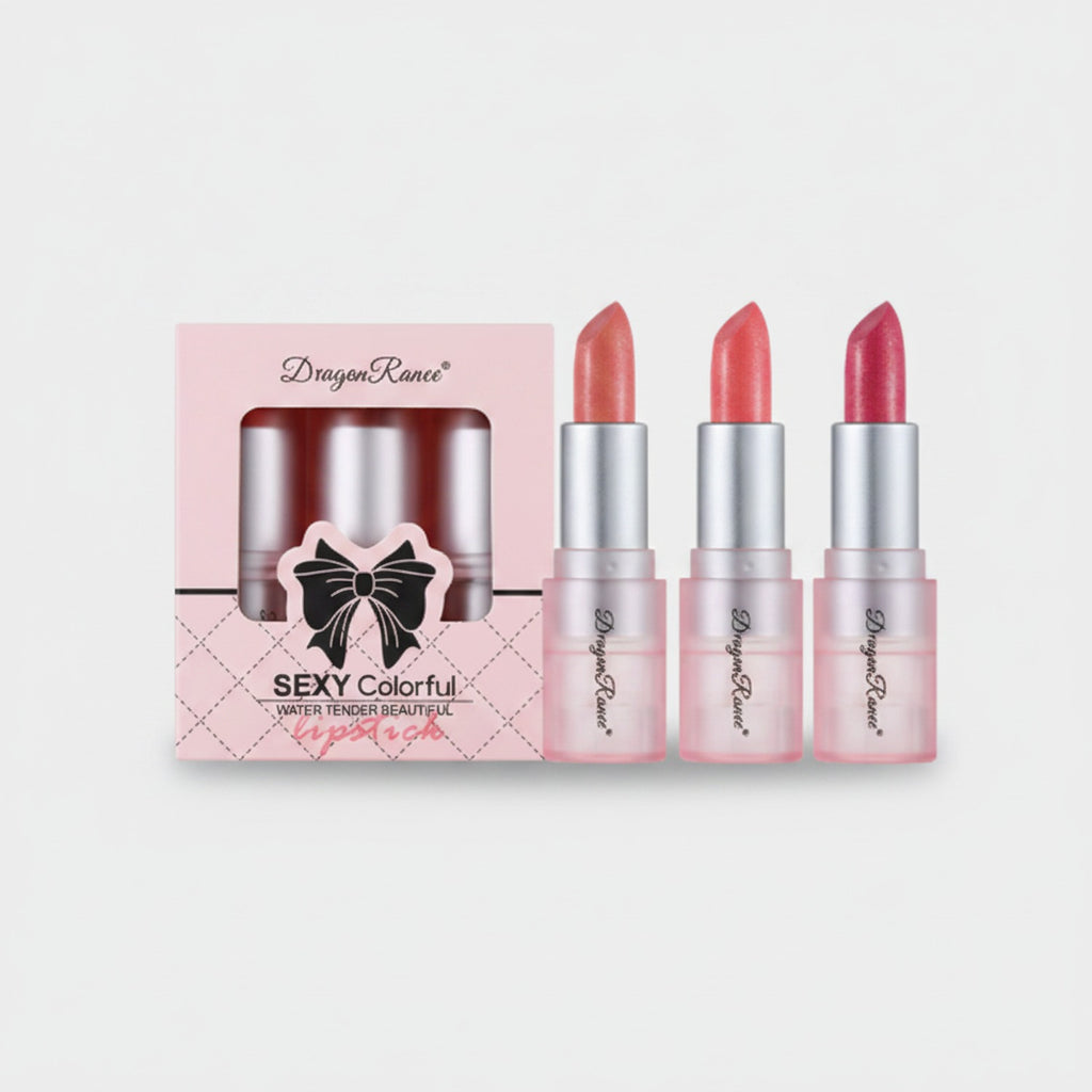 Lipstick Set Water Tender Beautiful Bow Design