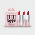 Red Lipstick Set With Bow Charm