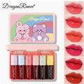 Liquid Lipstick Set With Cute Bear Design