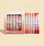 Colorful Gradient Lipstick Set - 6 Piece Collection – Korean beauty tool (view 1)