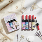 Tear And Pull Lip Gloss Set With Cat Graphics – Korean beauty tool (view 3)