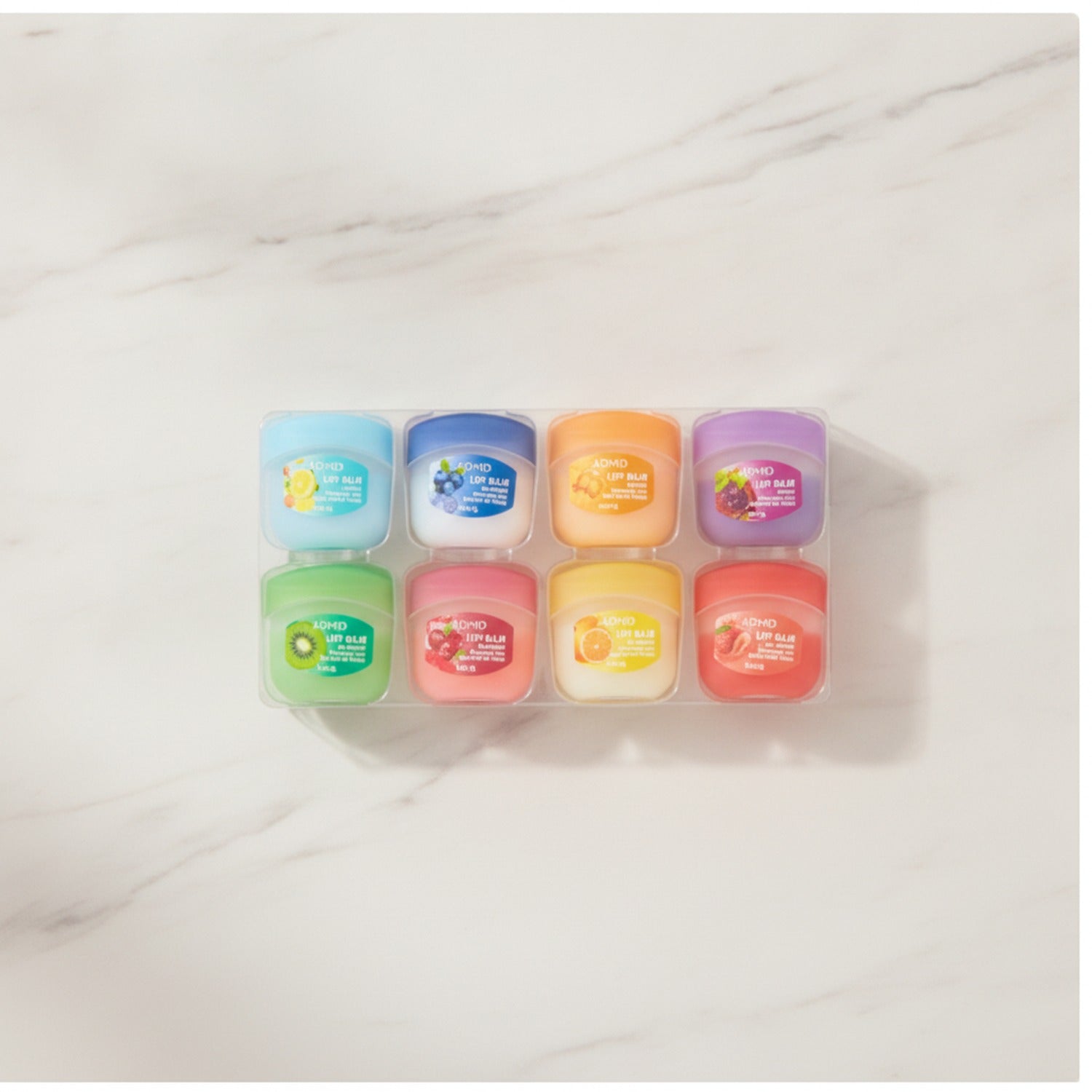Fruit Flavored Moisturizing Lip Balm Set