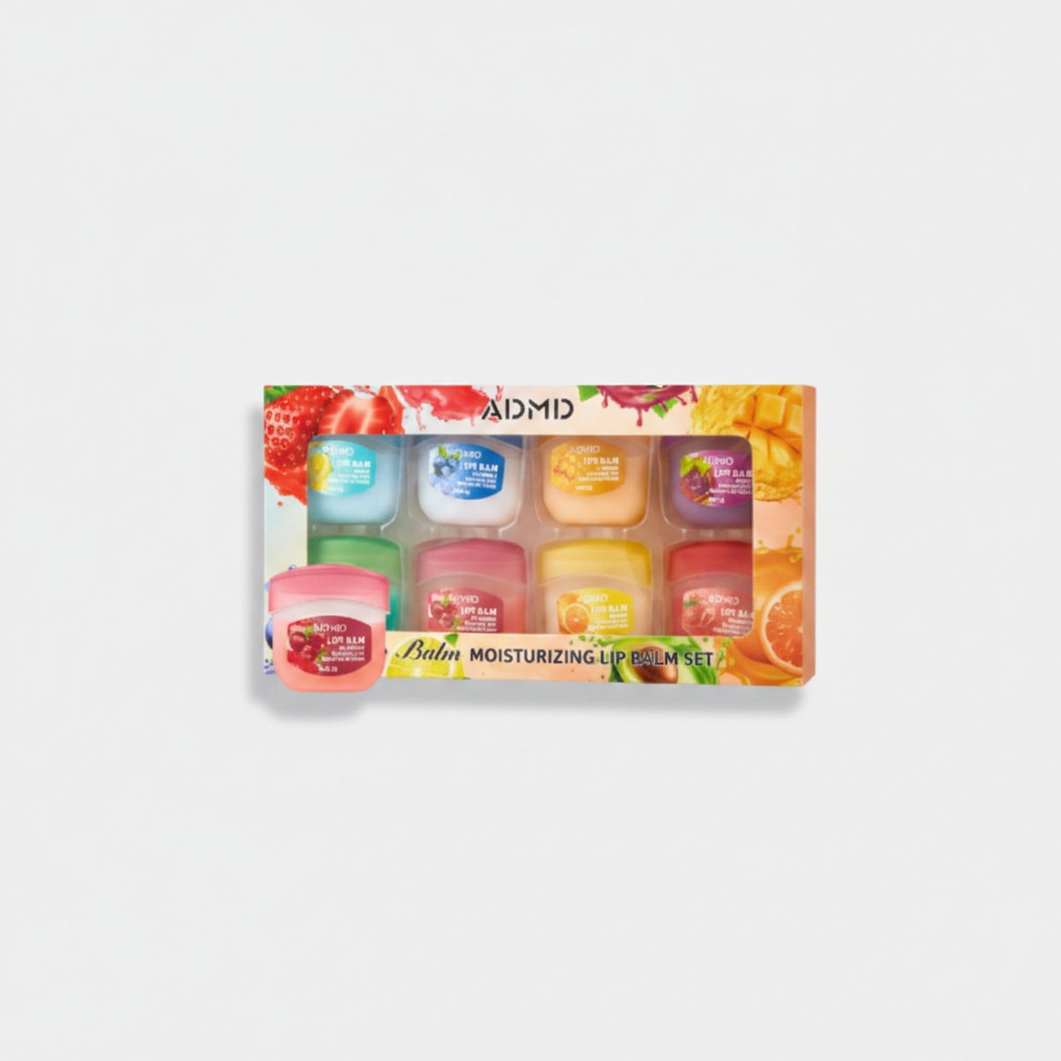 Fruit Flavored Moisturizing Lip Balm Set