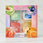 Fruit Extract Lip Balm Set Four Pack – Korean beauty tool (view 2)