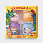 Tropical Lips Balm Set Four-Pack Rainbow Colors