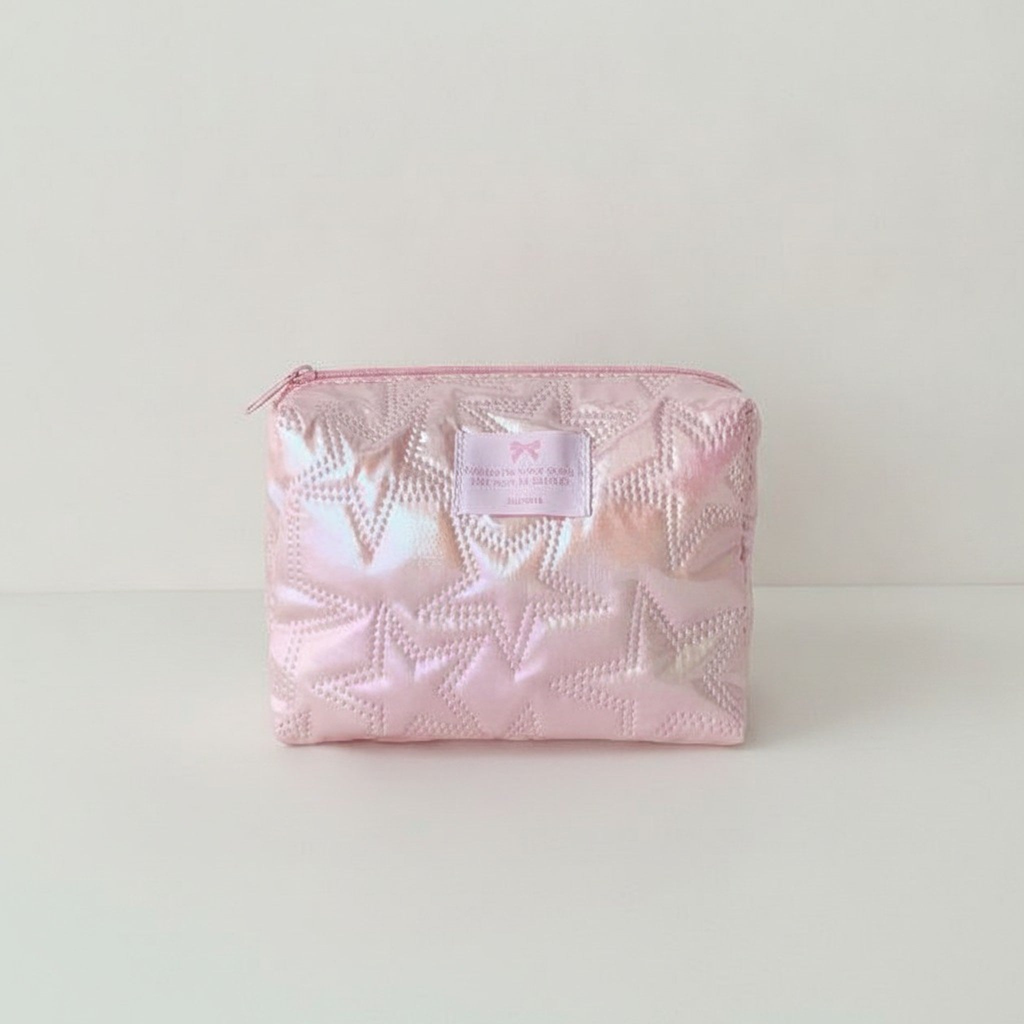 Iridescent Star Quilted Storage Pouch – bags & wallets (view 1)