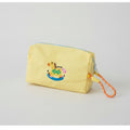 Rocking Horse Cosmetic Bag With Charm - Yellow