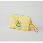 Rocking Horse Cosmetic Bag With Charm - Yellow