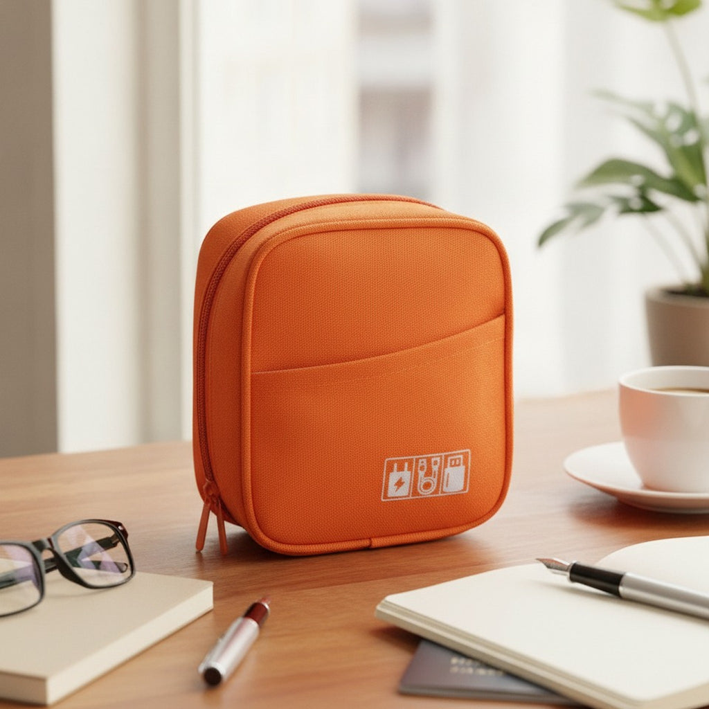 Portable Tech Accessories Storage Pouch (view 4)