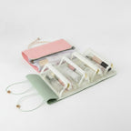 Hanging Cosmetic Organizer Bag Compartments - Sea Blue