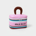 Layered Cosmetic Case With Handle - Pink – bags & wallets (view 1)