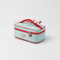 Cosmetic Bag With Flower Charm - Yellow