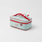 Cosmetic Bag With Flower Charm - Yellow