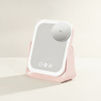 Rechargeable LED Lighted Makeup Mirror with 5X Magnifier – Korean beauty tool (view 1)
