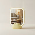 Cute Yellow Cloud LED Portable Vanity Mirror