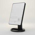 Small LED Desktop Makeup Mirror – Korean beauty tool (view 1)