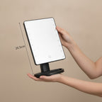 Small LED Desktop Makeup Mirror – Korean beauty tool (view 3)