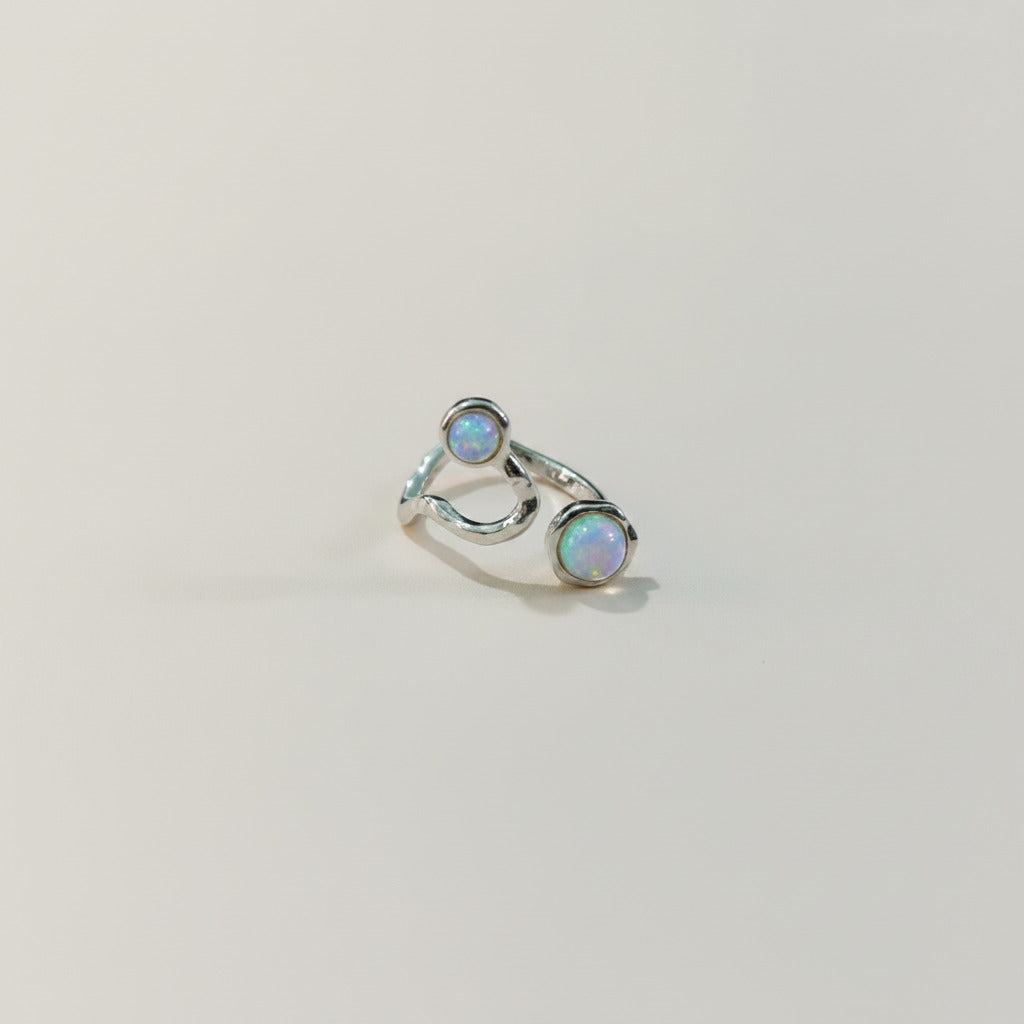 Iridescent Stone Open Ring – jewelry (view 1)
