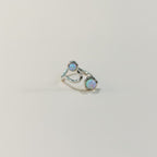 Iridescent Stone Open Ring – jewelry (view 1)