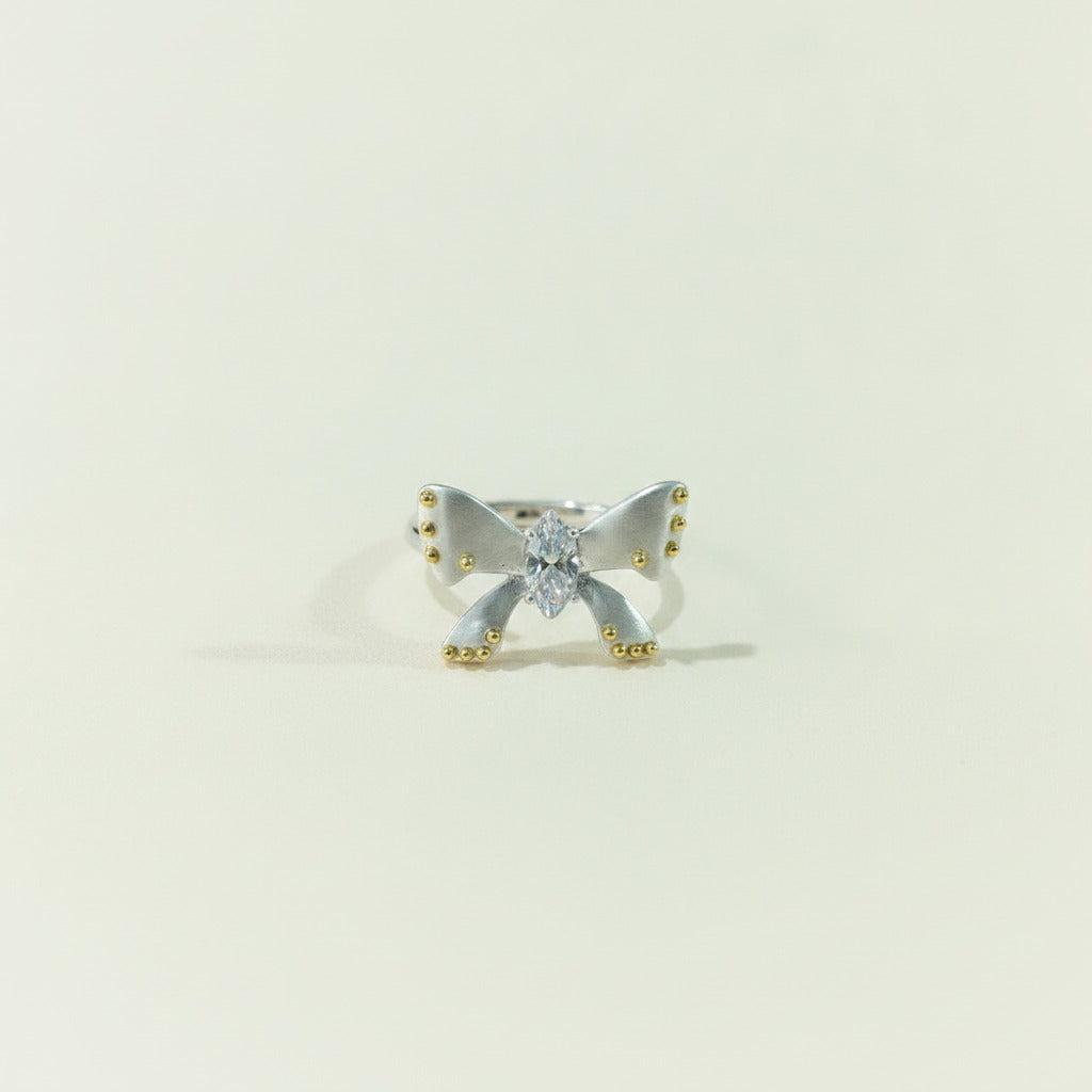 Dainty Bow Knot Ring – jewelry (view 1)