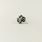 Abstract Enamel Statement Ring – jewelry (view 1)