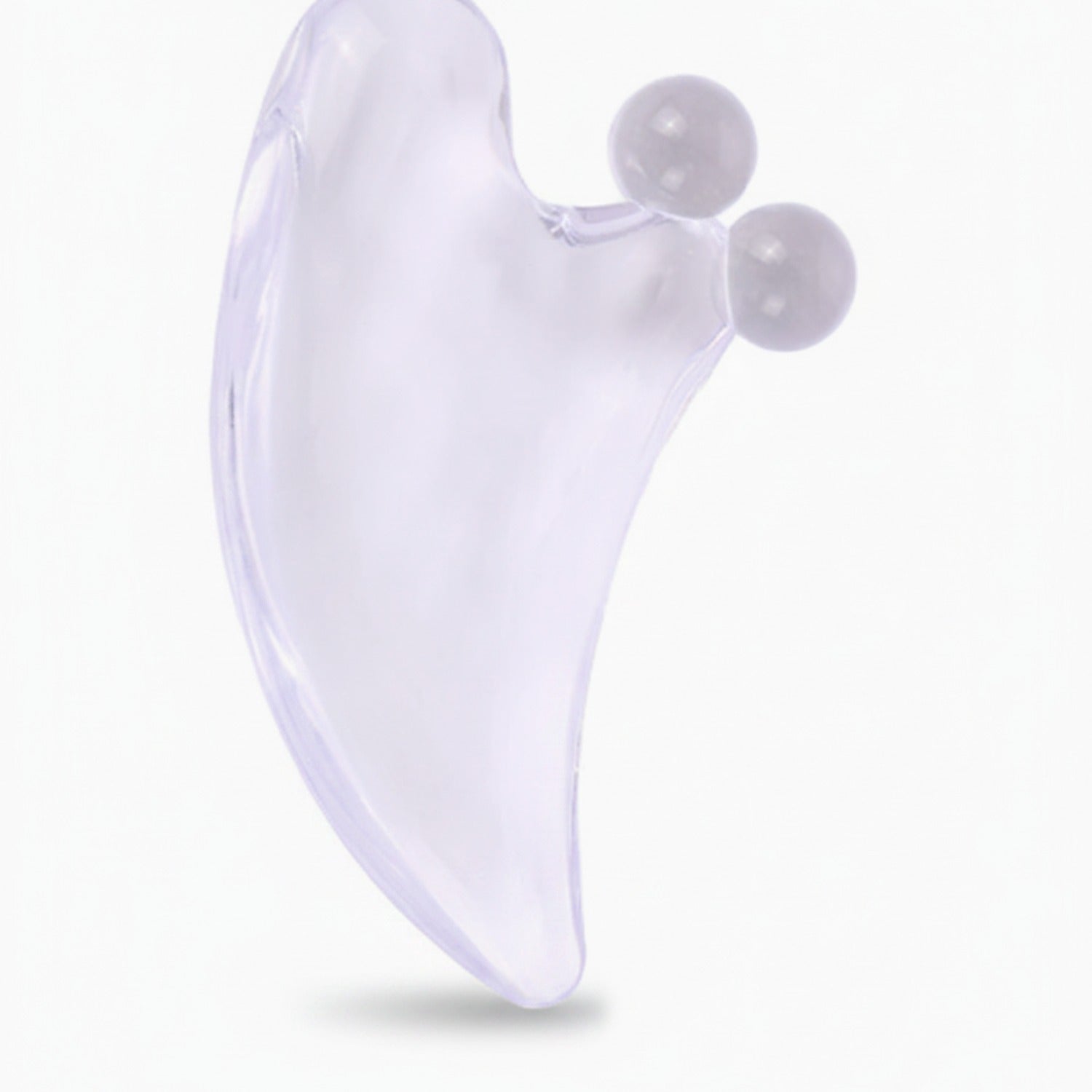 Lavender Pearl Gua Sha Stone Face Tool