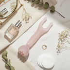 Rose Quartz Beaded Facial Massage Tool – Korean beauty tool (view 2)