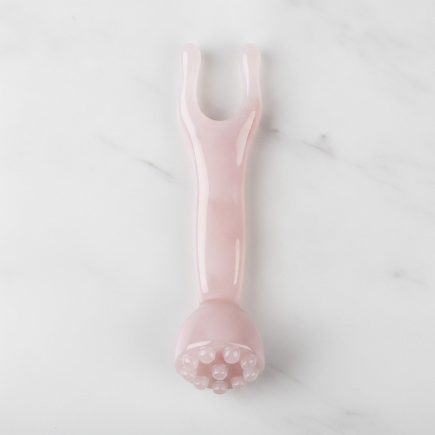 Rose Quartz Beaded Facial Massage Tool