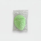 Green Leaf-Shaped Facial Cleansing Sponge