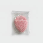 Pink Oval Textured Makeup Sponge Puff