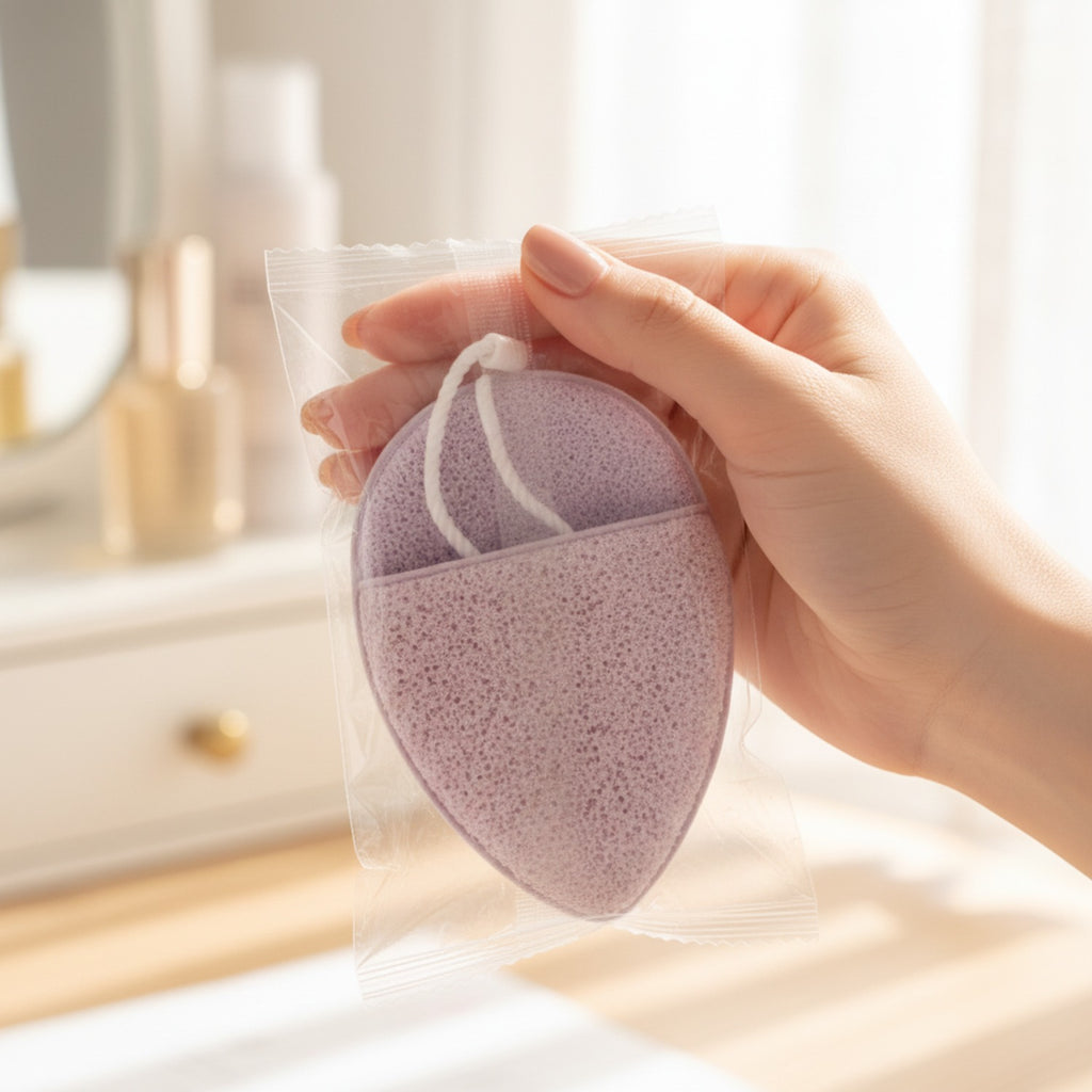 Purple Pumice Stone Foot Scrubber Pedicure Tool