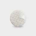 Fluffy White Makeup Remover Pads With Velcro Closure