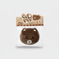 Cute Brown Bear Plush Makeup Mirror Compact