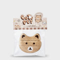 Cute Cat Face Makeup Compact Mirror Pouch