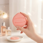 Pink Egg Makeup Sponge Applicator Tool