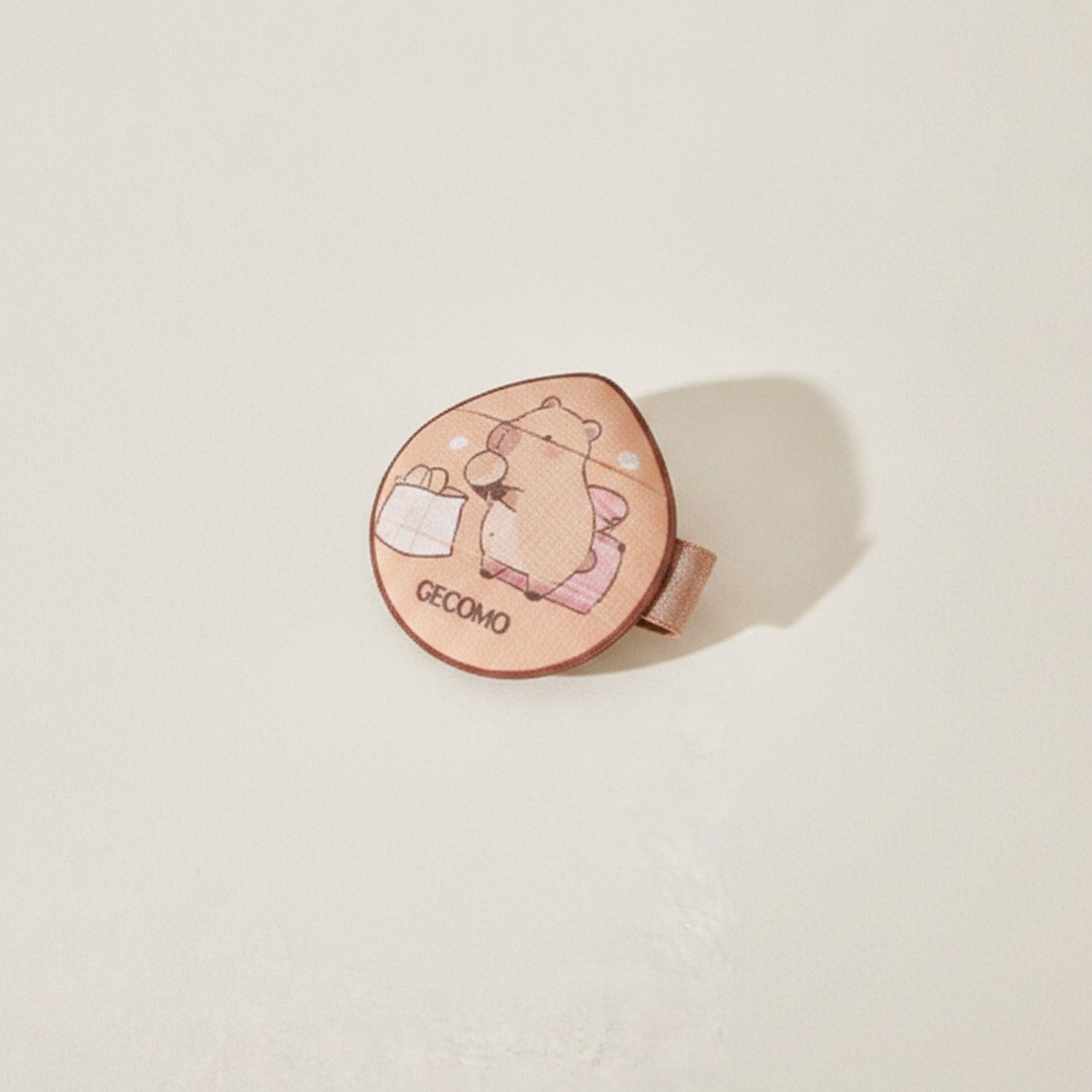 Cute Bear Plush Makeup Mirror Compact Set