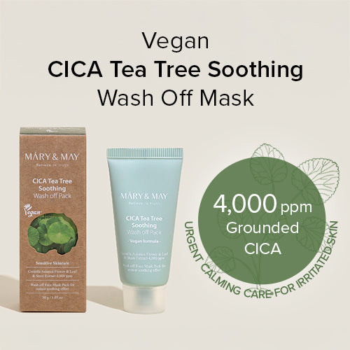 (x) CICA TeaTree Soothing Wash Off Pack 30g