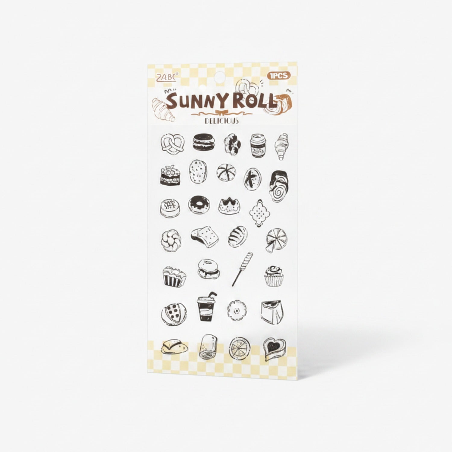 Sunny Roll Delicious Bakery Sticker Sheet