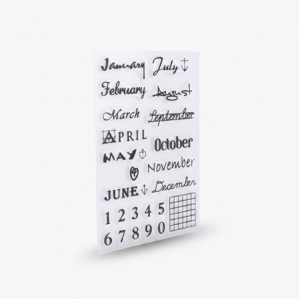 Elegant Corner Frame Clear Stamps - Clear Stamp #4