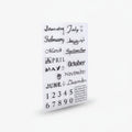 Elegant Corner Frame Clear Stamps - Clear Stamp #4