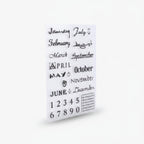 Elegant Corner Frame Clear Stamps - Clear Stamp #4