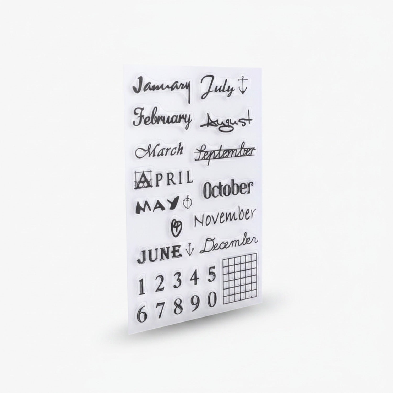 Elegant Corner Frame Clear Stamps - Clear Stamp #4